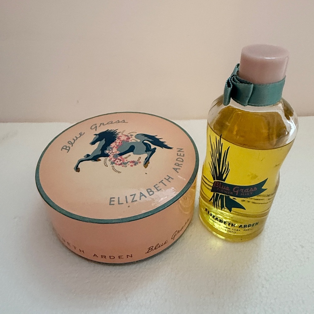 Elizabeth Arden Blue Grass 1930’s Perfume Set